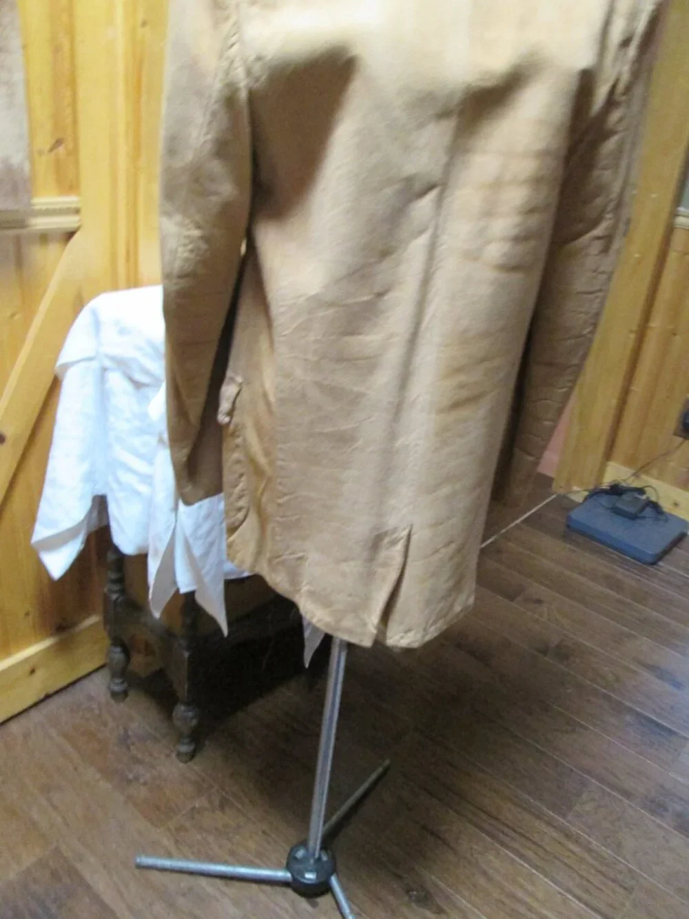 Vtg Made in California suede sport jacket MOD authentic 60s three button 4 pockt